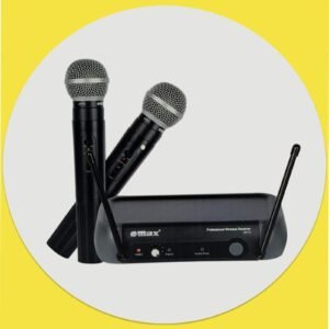نظام ميكروفون لاسلكي مزدوج ماكس MAX AP72